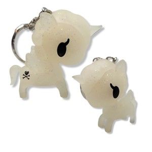 Tokidoki Glitter Unicorno Keychain rare hot topic